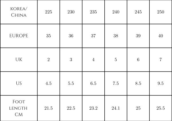 Size Guide